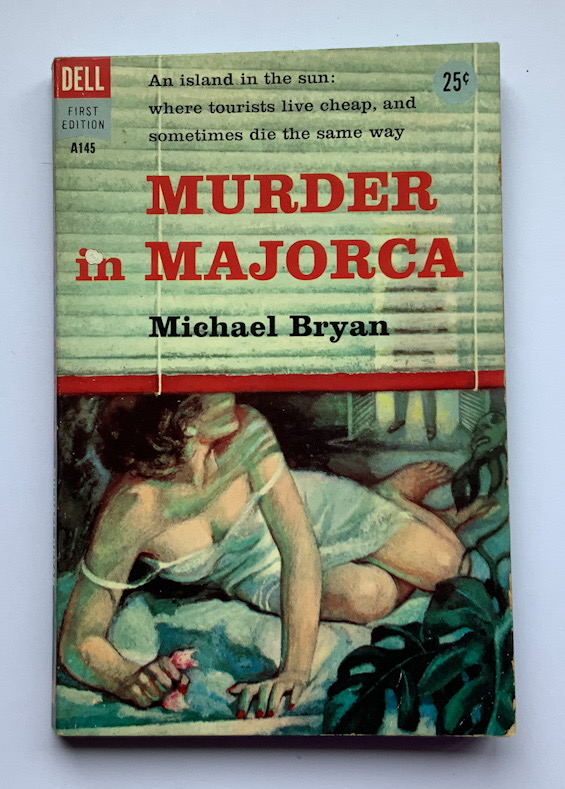 Murder in Majorca US pulp fiction crime book 1957